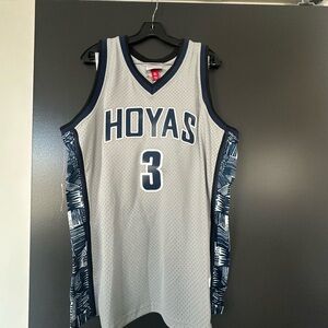 Mitchell & Ness Brown Hang Tag with White Barcode Label